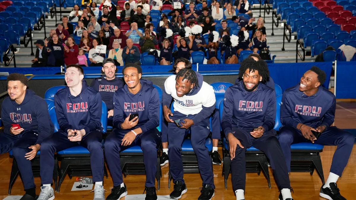 Featured image for FDU's March Madness Win Brings Opportunity and Upset to the Court and Internet.