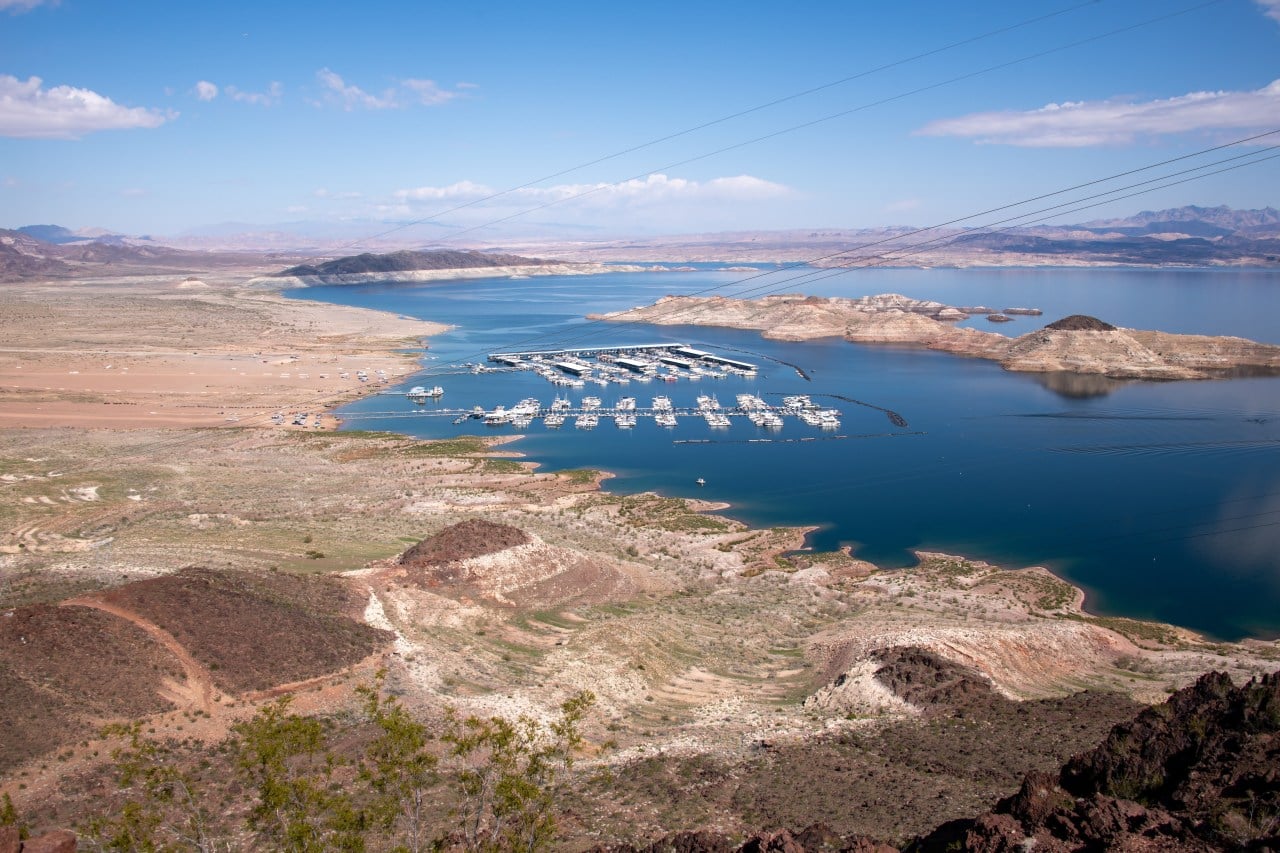 Lake Mead water level exceeds projections.