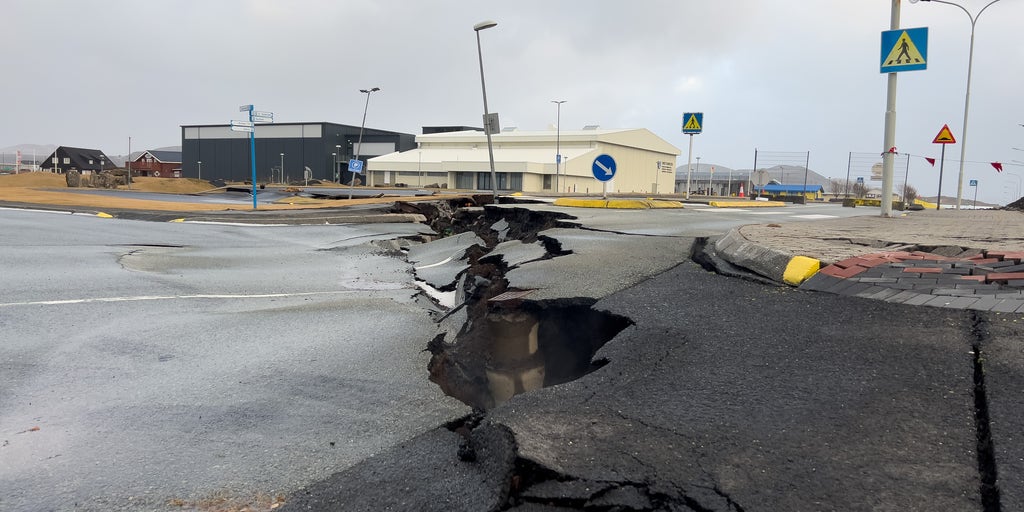 Iceland's Grindavik Volcano Erupts Following Earthquake Swarm