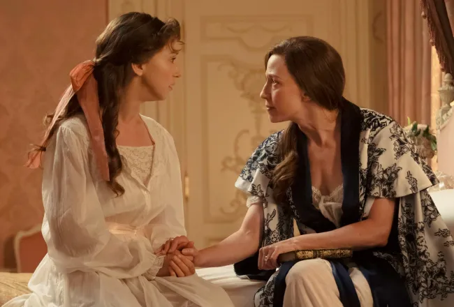 Featured image for Taissa Farmiga and Cast Discuss 'The Gilded Age' Season 3 Premiere