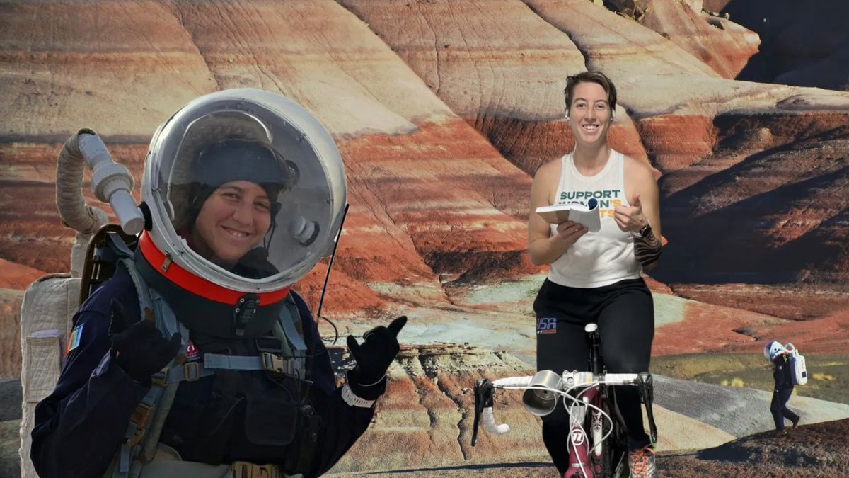 "Biking on Mars: A Two-Week Adventure"