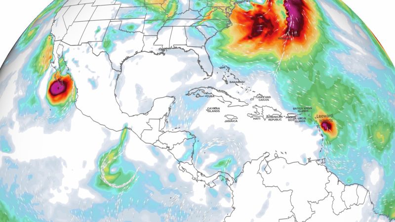 Featured image for Dual Hurricanes Norma and Tammy Threaten Mexico and Leeward Islands