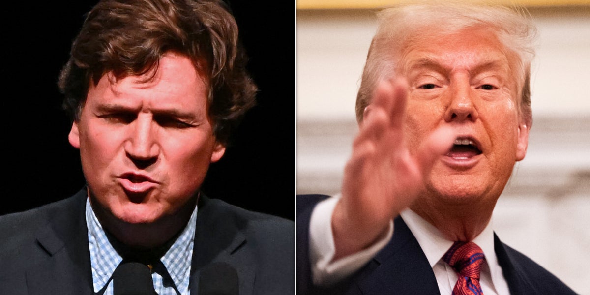 Featured image for Tucker Carlson Denies Apologizing to Trump