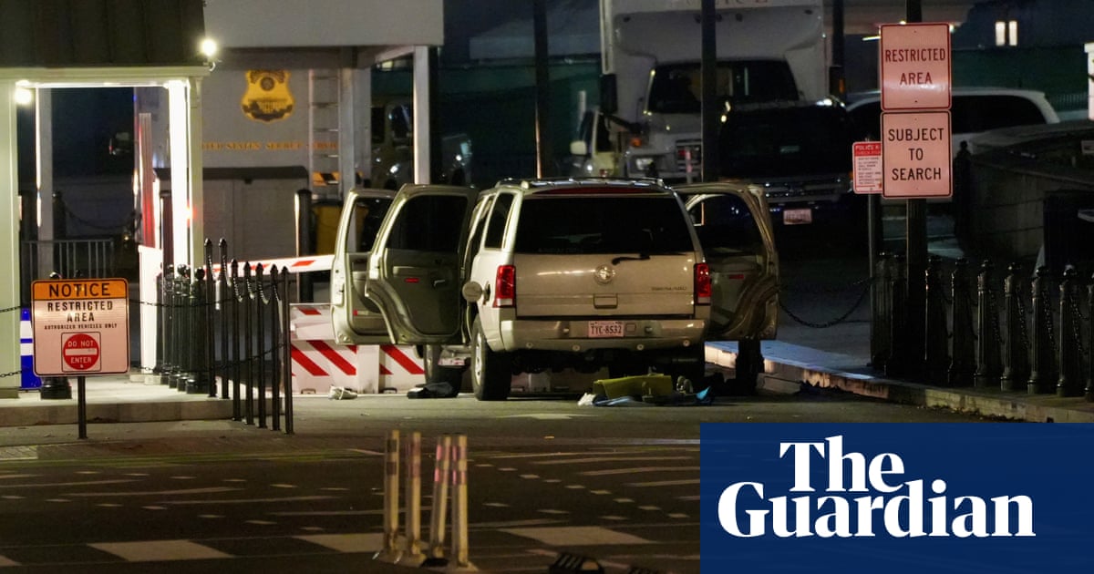 "Driver Detained After Vehicle Crashes Into White House Gate, Prompting Security Scare"