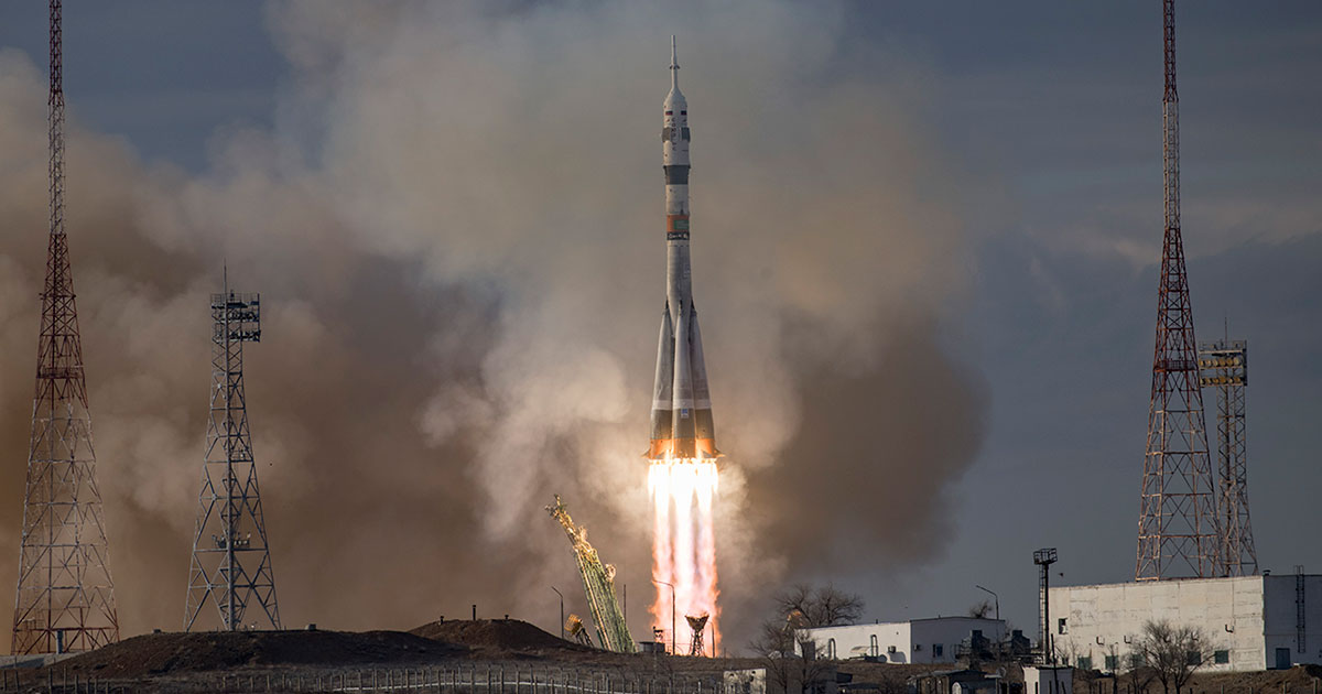 Belarusian Flight Attendant Joins ISS Crew on Soyuz Launch