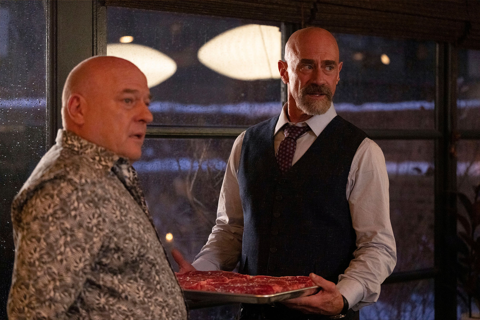 "Stabler Family Dinner Sparks Explosive Secrets in 'Law & Order: Organized Crime' Interview"