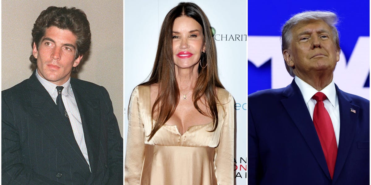 Featured image for Janice Dickinson's Limo Theft for JFK Jr. Date