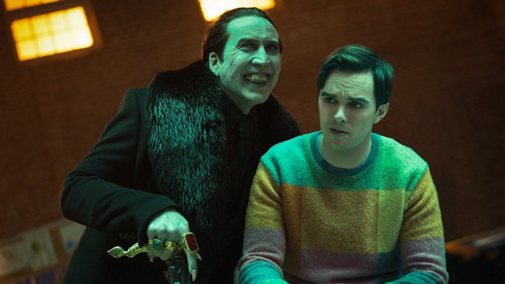 "Nicolas Cage and Nicholas Hoult's Bloody Fun in Renfield: A Review"