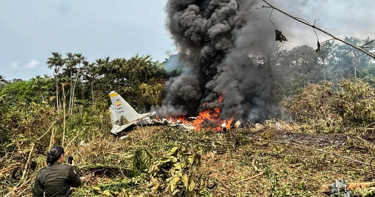 Colombia Military Plane Crash Kills 66 in Amazon Region