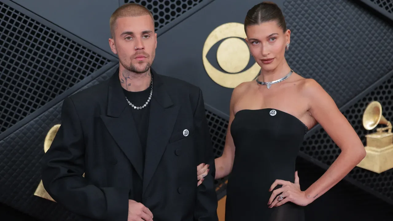 Bieber Couple Turns Grammys Red Carpet Into ICE OUT Statement
