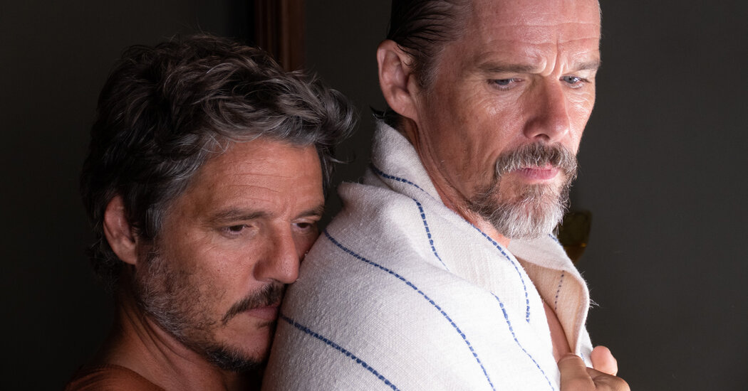 "Almodóvar's Gay Western Stars Pascal and Hawke"