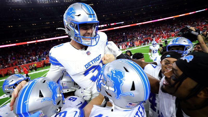 Featured image for Lions Triumph Over Texans in Dramatic Comeback Despite Goff's Struggles