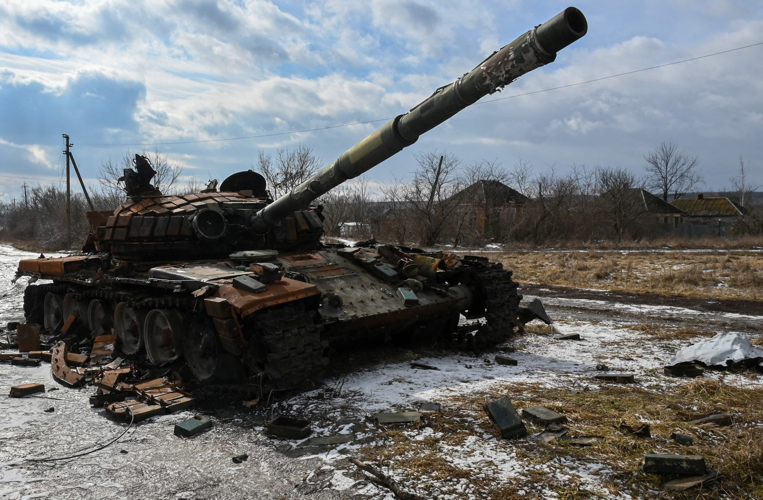 "Video Footage Reveals Intense Warfare in Ukraine"