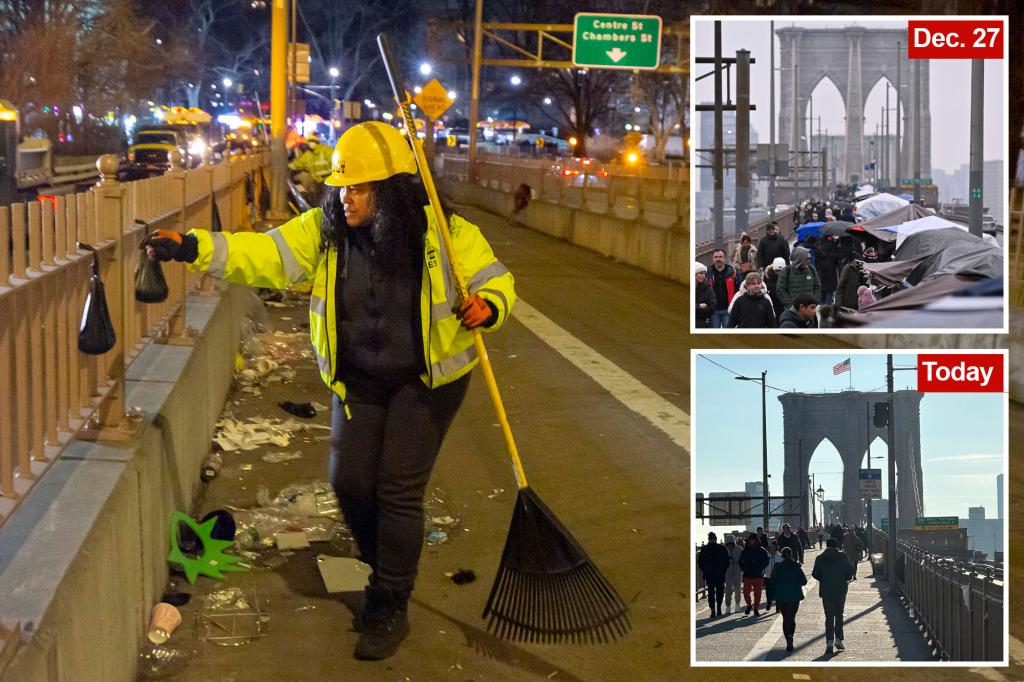 Featured image for "Brooklyn Bridge Vendor Ban Enhances Safety and Tourist Experience"