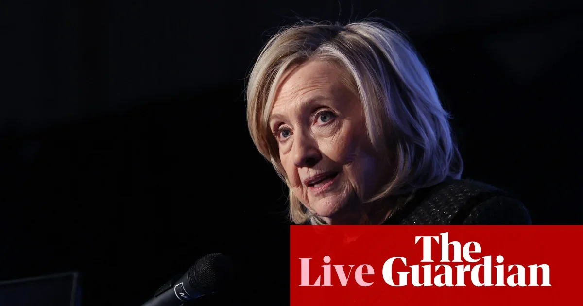 Hillary Clinton accuses Trump of Epstein cover-up, demands public testimony