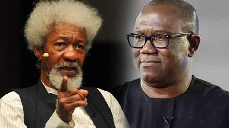 Soyinka speaks out against political intolerance and comparisons to Achebe.