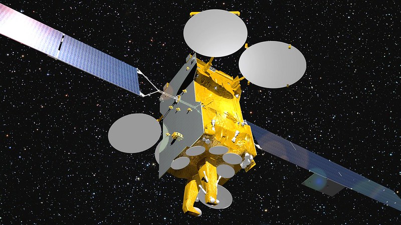 Russian Luch/Olymp satellite falls behind Western systems in orbit