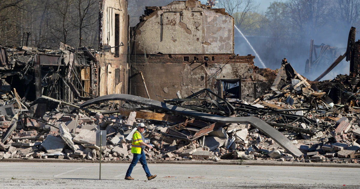 Indiana plastics fire aftermath: EPA urges debris removal, evacuations remain.