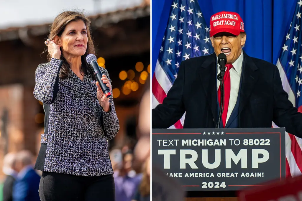 "Nikki Haley's Strategic Distance from Trump Amid GOP Nomination Uncertainty"