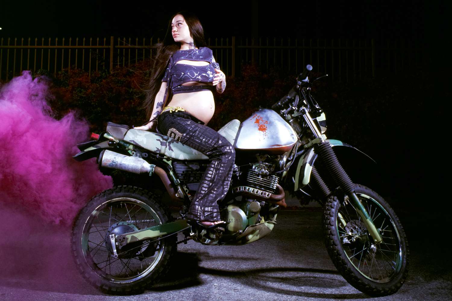 Featured image for Bhad Bhabie's Motorcycle Gender Reveal: It's a Girl!
