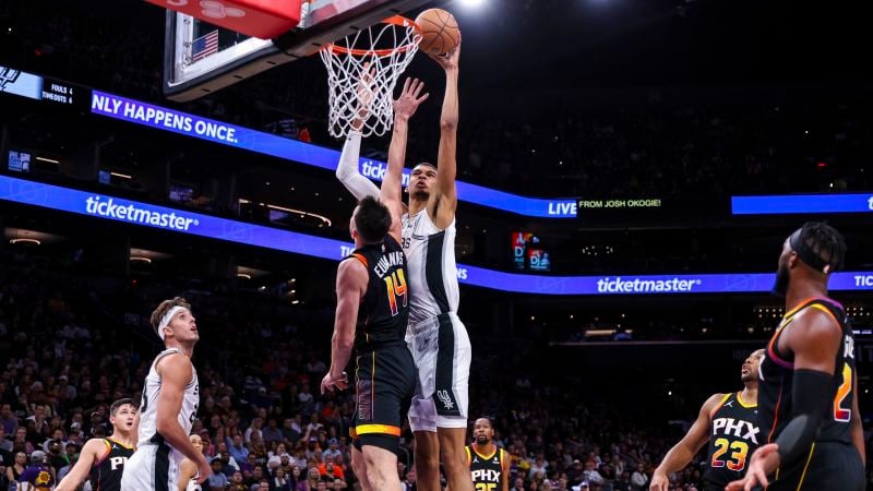 Featured image for "Spurs' Miraculous Comeback Stuns Suns in Epic Showdown"
