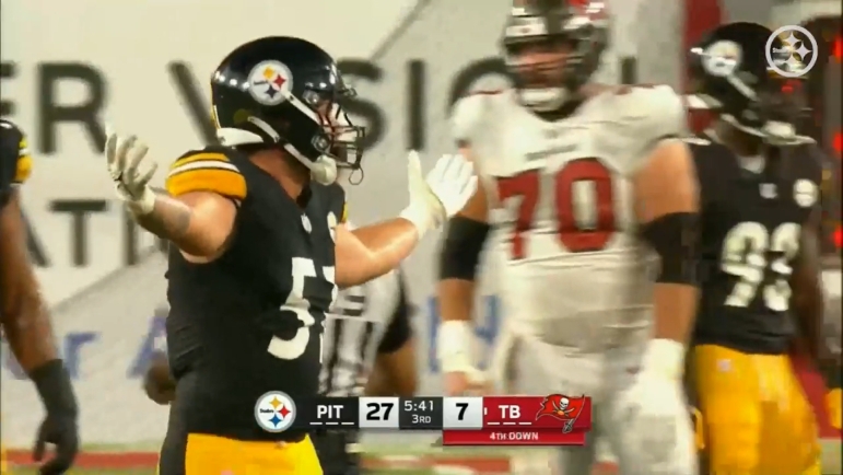 Featured image for "Rookie OLB Nick Herbig Impresses Mike Tomlin, But Not Overly Shocked"