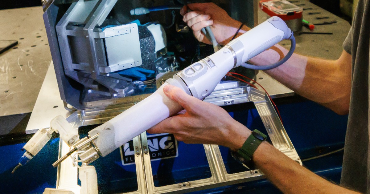 Featured image for "Remote-Controlled Surgical Robot Performs Simulated Operations Aboard International Space Station"
