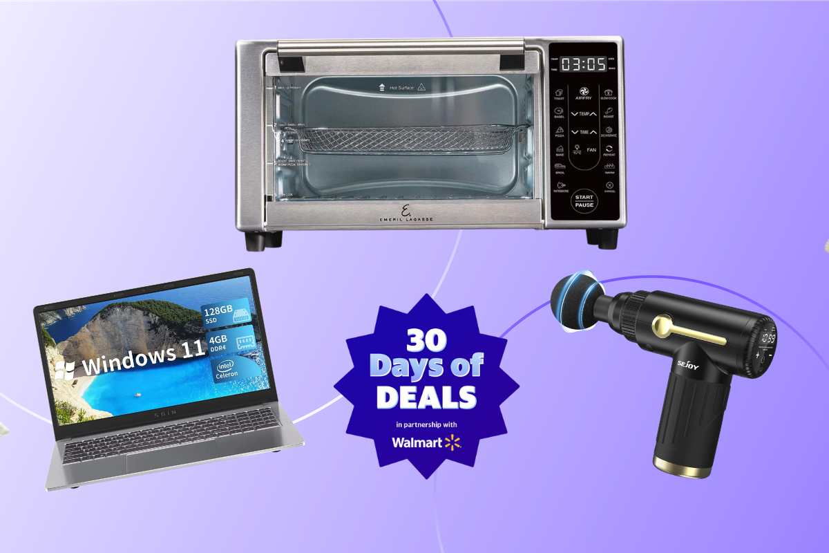 "Massive Discounts: Walmart's Unbeatable Deals on Emeril Lagasse Air Fryer, Laptops, and More - Up to 75% Off!"