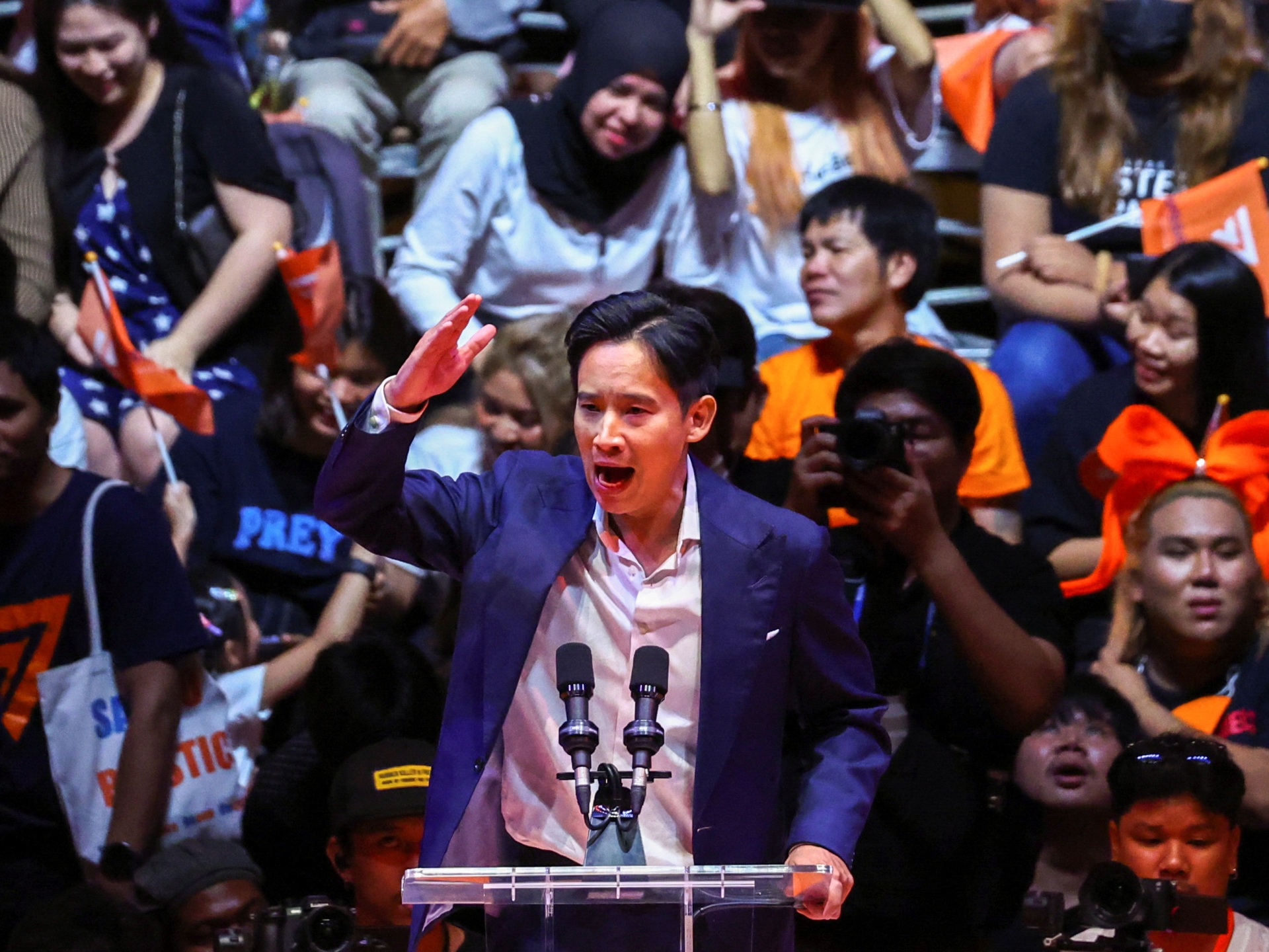 Thailand's Election: Royal Reforms, Military Dominance, and Opposition Parties.