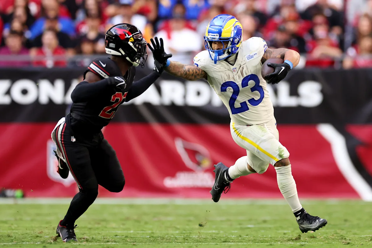 "Playoff Gambles: Evaluating the Trustworthiness of Kyren Williams, Zack Moss, and More in Fantasy Football RB Report"