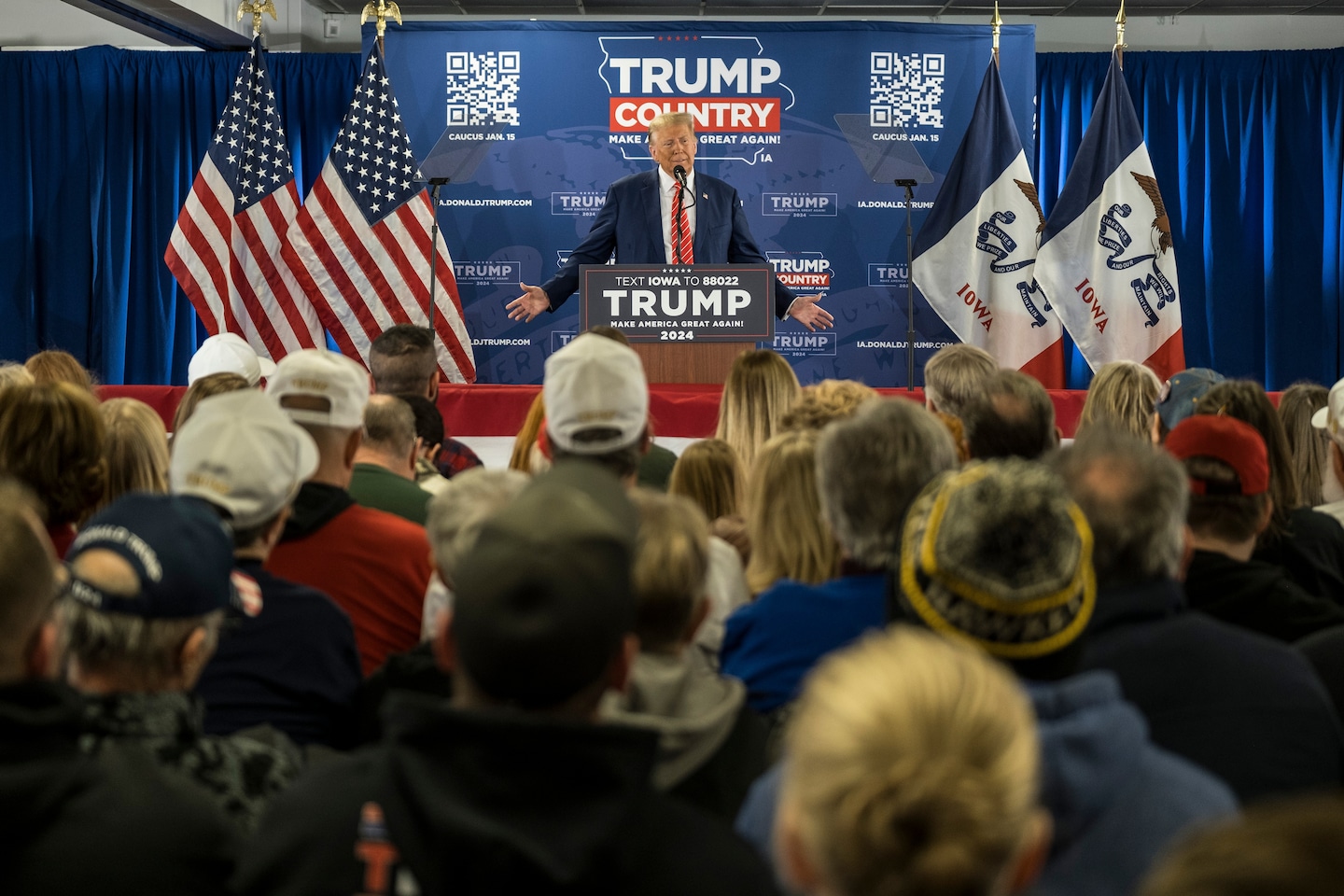 Featured image for "Trump Supports Capitol Breach Convicts, Raises Funds for Legal Defense"