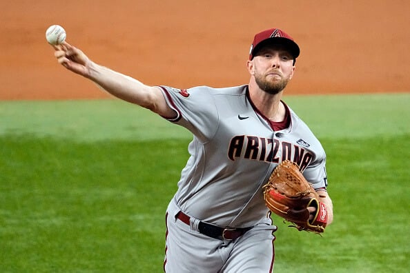 Featured image for "Diamondbacks' Dominant Performance Evens World Series in Game 2"