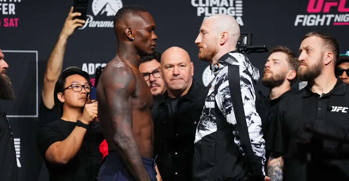 Adesanya vs Pyfer headlines UFC Seattle as Grasso meets Barber in co-main