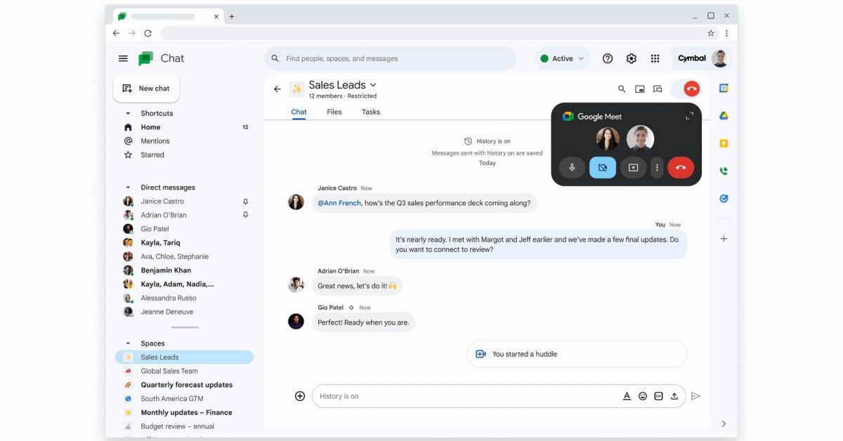 Featured image for "Leaked Image Unveils Potential New Google Chat Logo"
