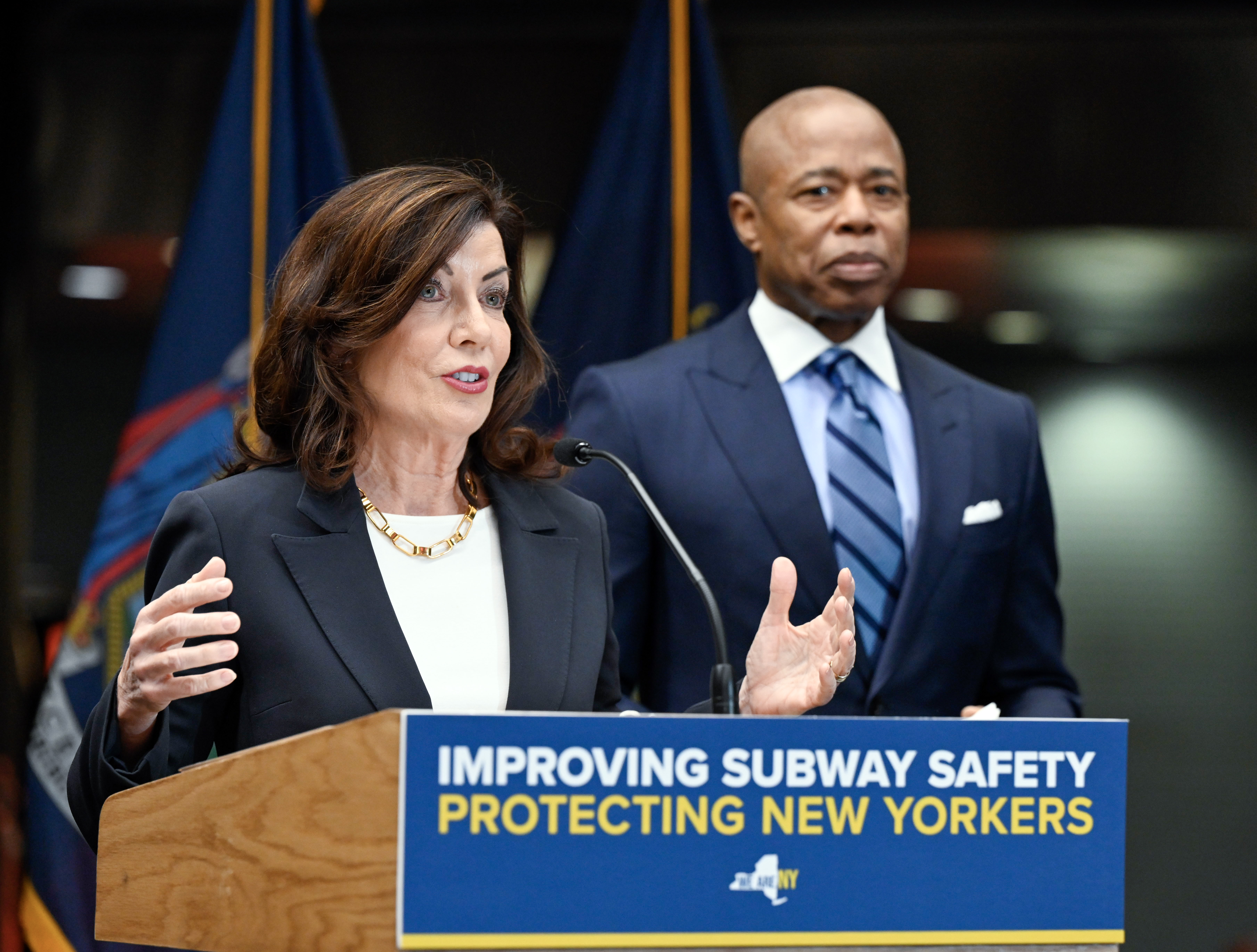 Featured image for "Political Leaders Clash Over New York's Migrant Crisis Handling"