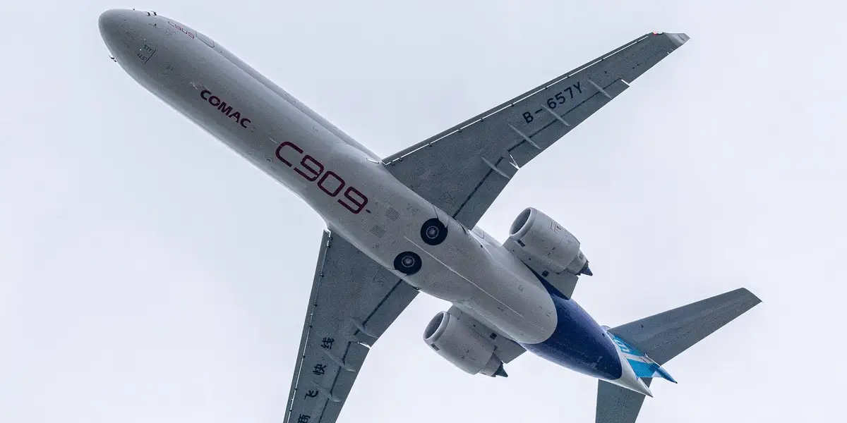 Featured image for China's COMAC C909 and C929 Challenge Boeing and Airbus at Zhuhai Airshow