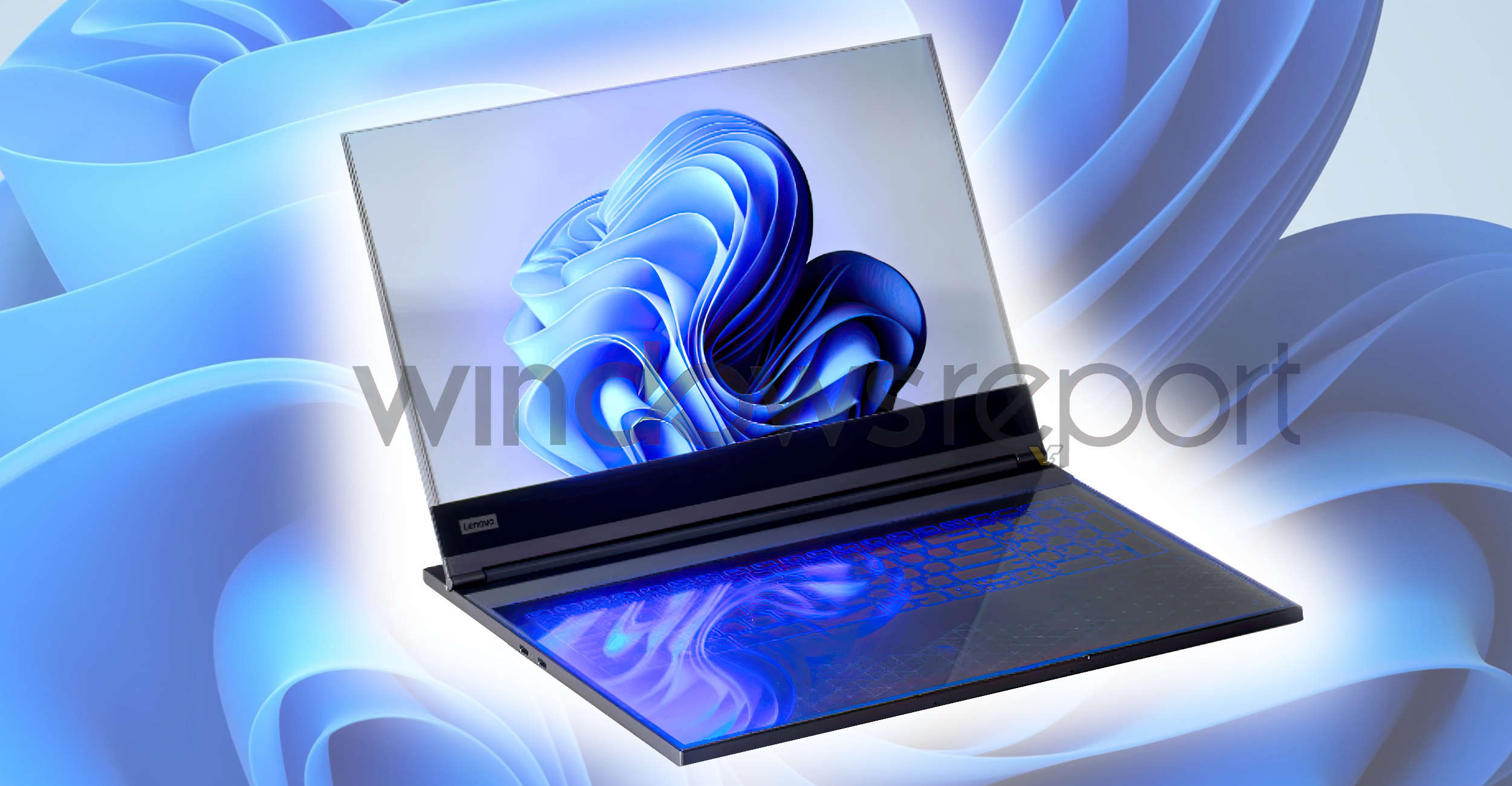 Featured image for "Lenovo's ThinkBook: The World's First Transparent OLED Laptop Unveiled at MWC 2024"