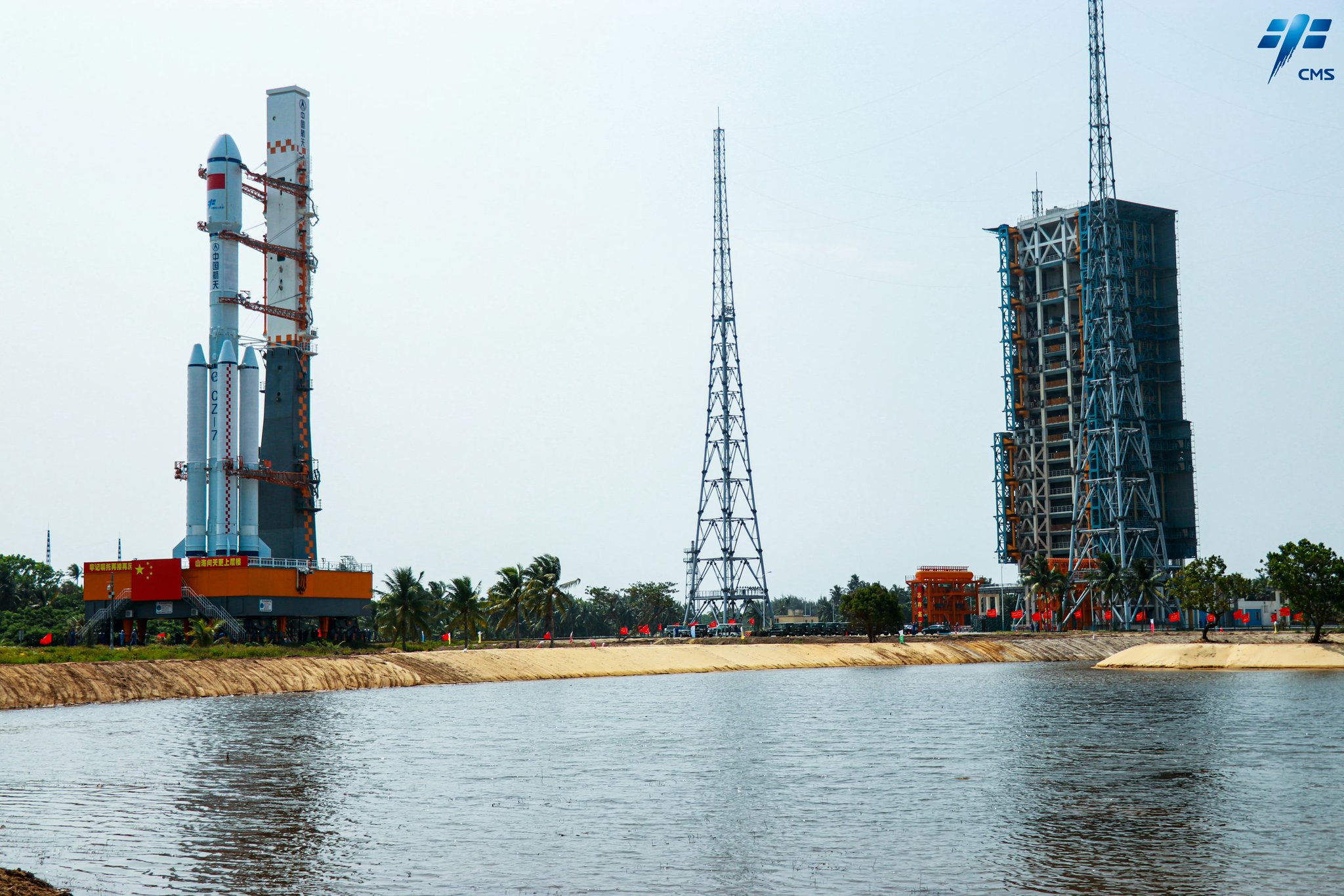 Featured image for China readies resupply mission with Tianzhou-6 cargo spacecraft and methane rocket.