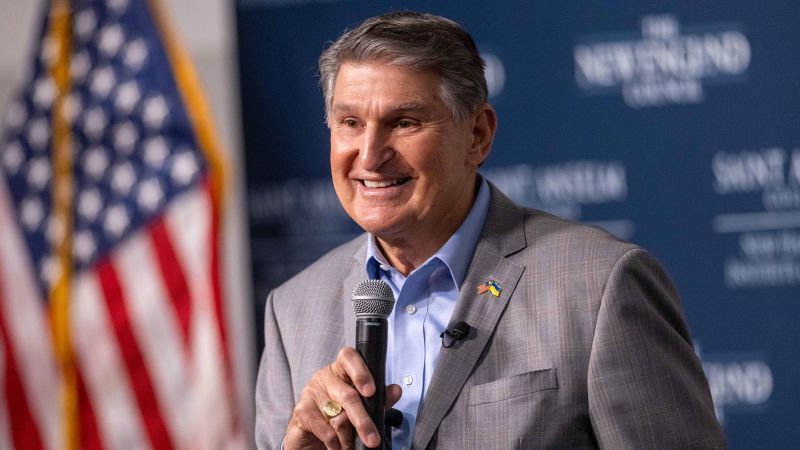Sen. Joe Manchin Leaves Democrats, Registers as Independent