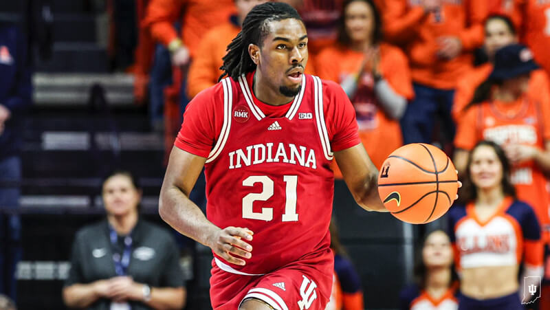 Featured image for "Mackenzie Mgbako's Growth Shines in Indiana's Loss to No. 10 Illinois"