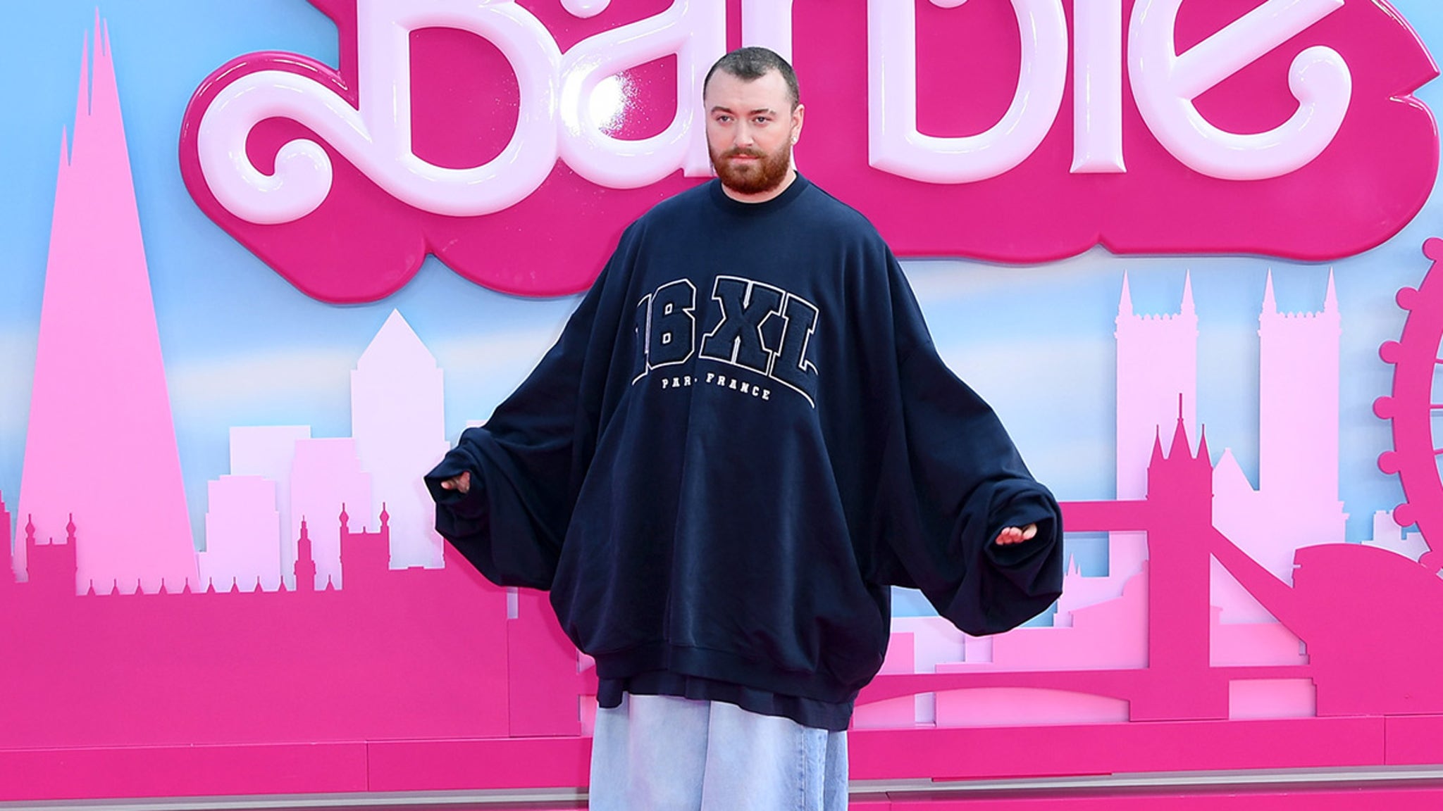 Featured image for Sam Smith's Viral 'Barbie' Premiere Look Sparks Excitement for New Track