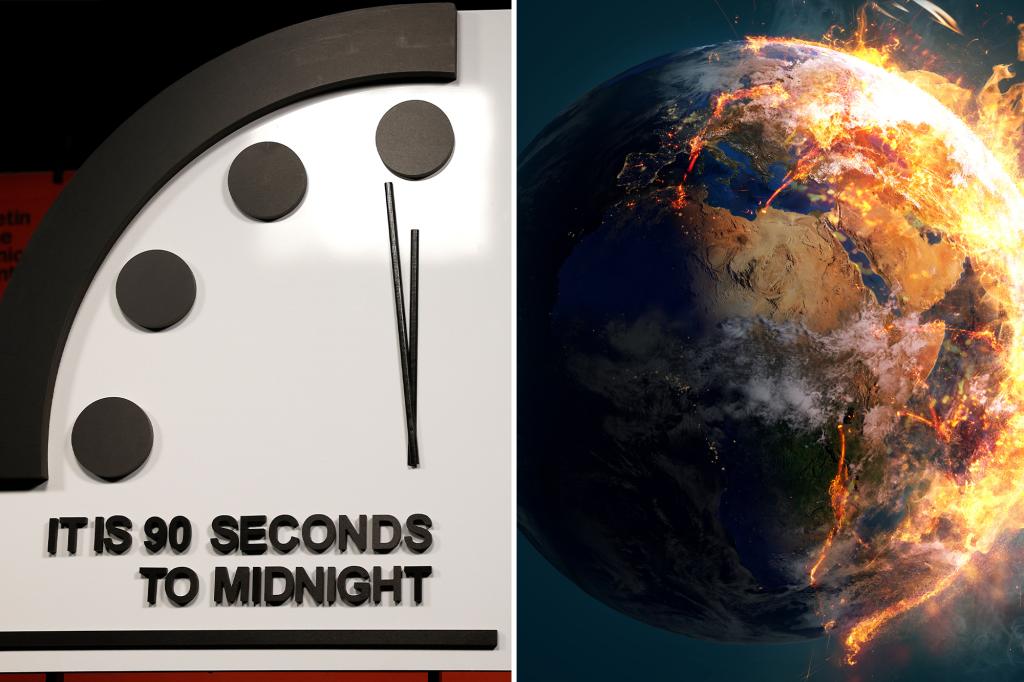Featured image for "Doomsday Clock: Humanity's Precarious 90-Second Countdown to Global Catastrophe"