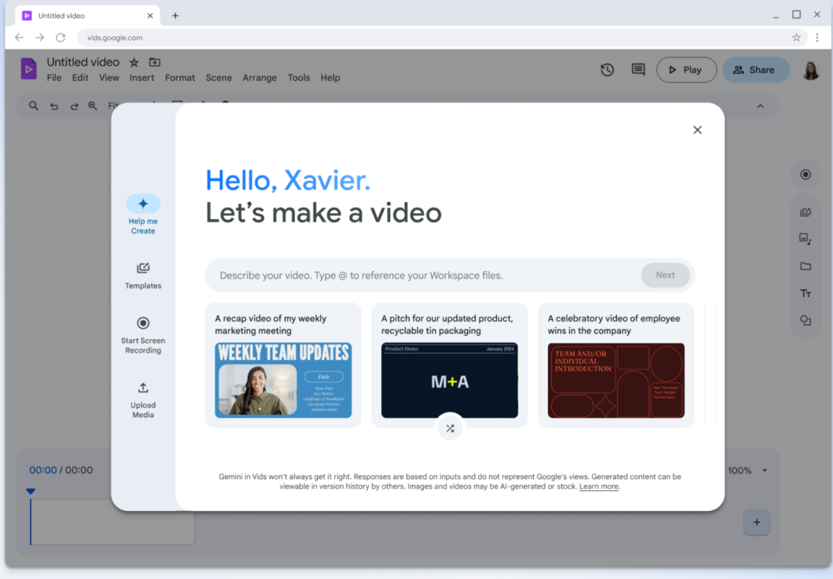 Featured image for "Google Unveils AI-Powered Video Creation Tool in Workspace Update"