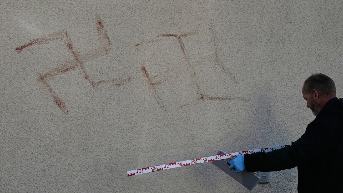 Featured image for German Authorities Investigate Blood-Drawn Swastika Vandalism