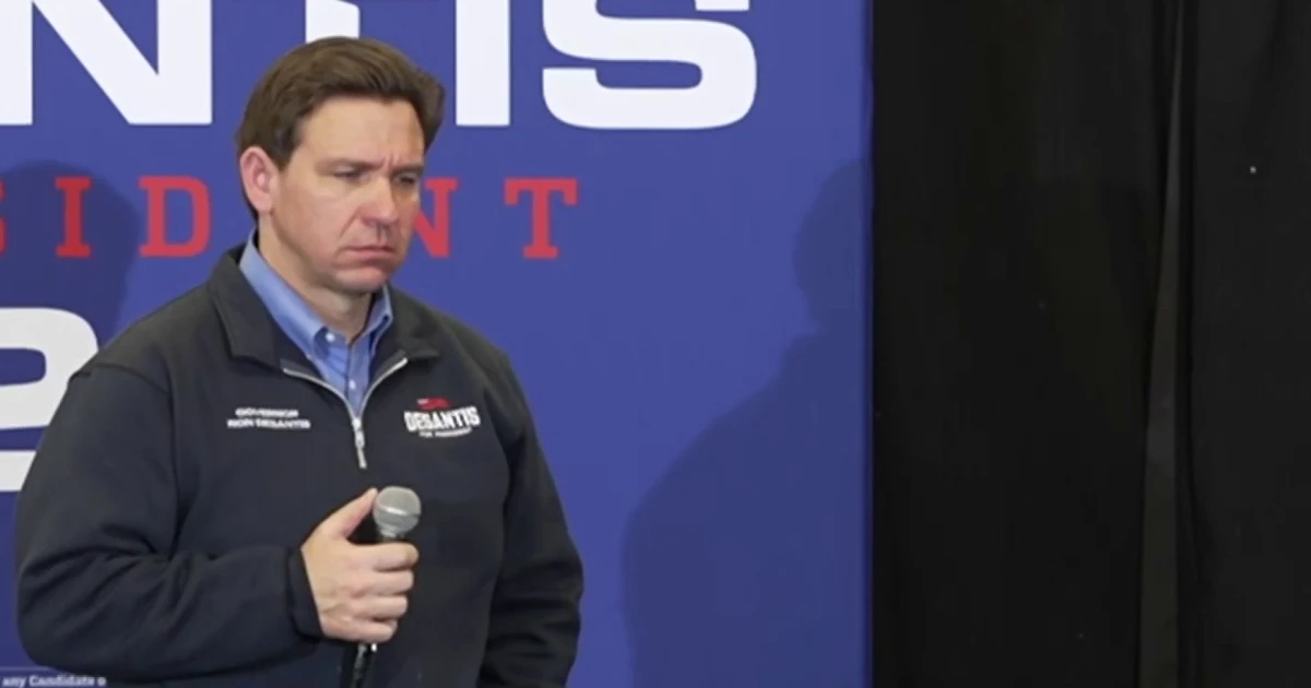 "DeSantis Grapples with Trump Question as Iowa Voters Seek Clear Stance"