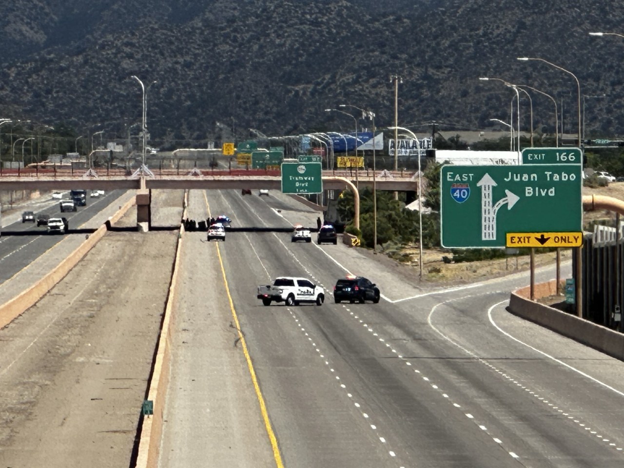 Featured image for Pedestrian Injured in I-40 Crash, Traffic Flow Restored