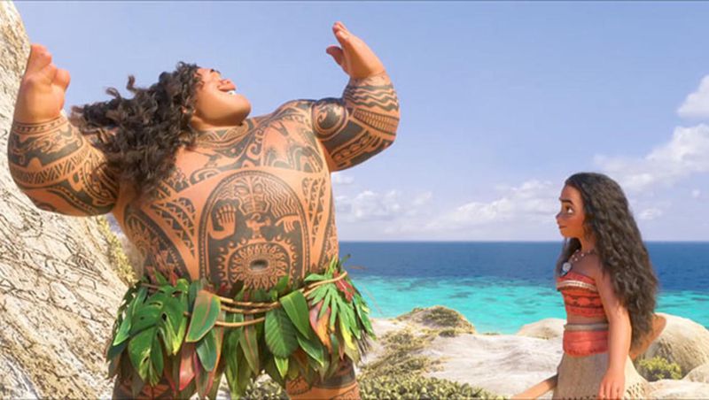 Dwayne Johnson and Disney team up for live-action 'Moana' remake.