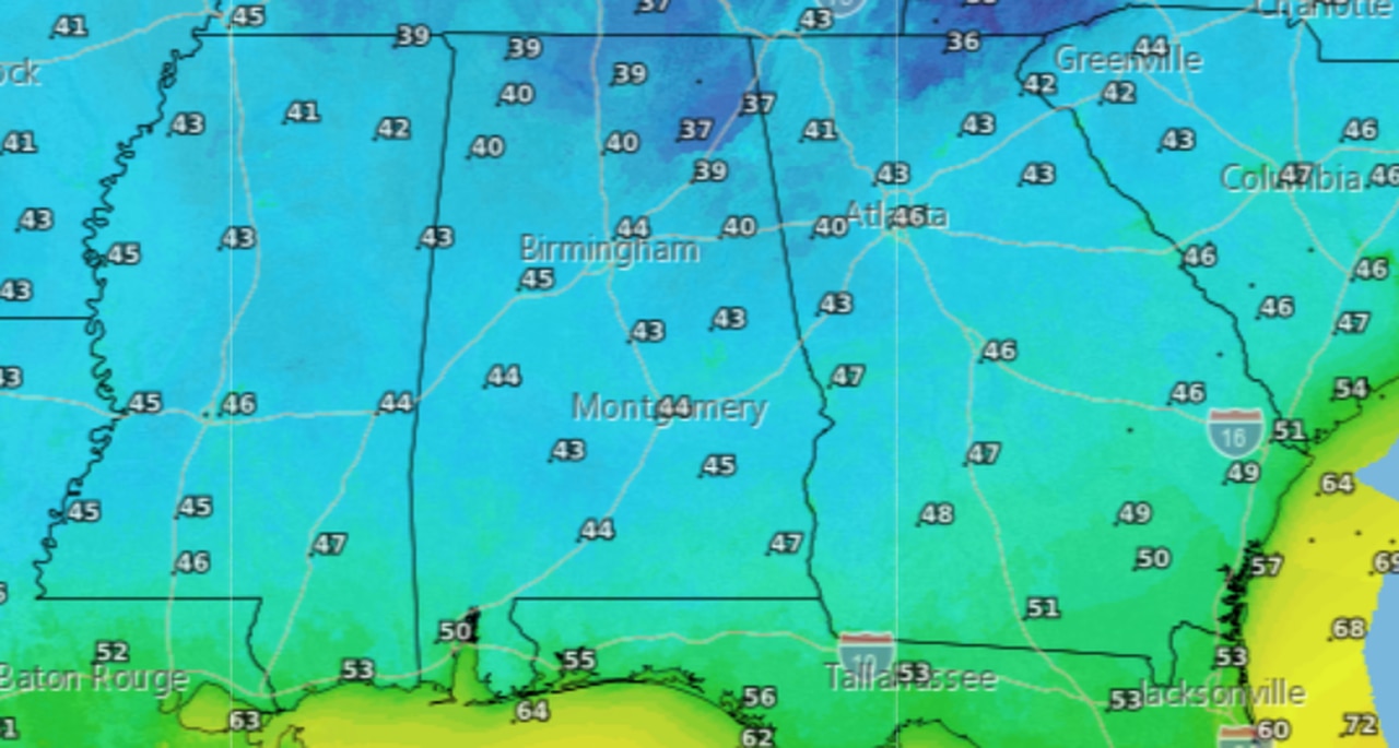 Featured image for Alabama Weather Update: Chilly Nights and Dry Days Forecasted