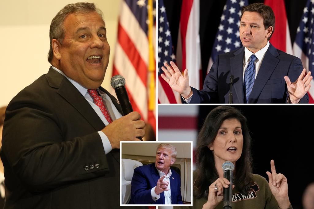 "Christie Eyes 2024 Run to Take Down Trump in GOP Race"