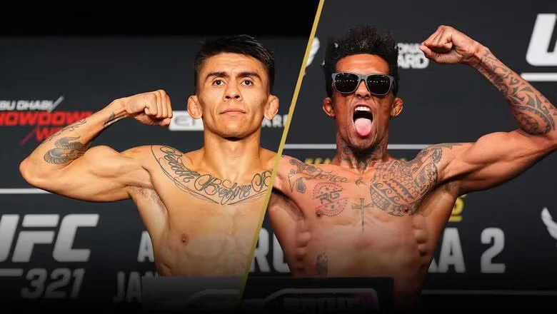 Weigh-In Sparks Bautista-Oliveira Showdown at UFC Fight Night